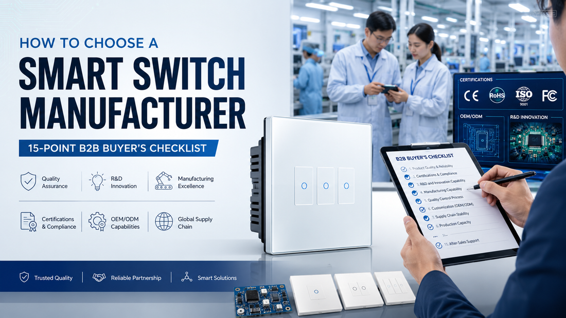 Smart switch manufacturer