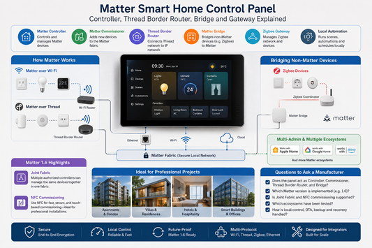 Matter Smart HomeControl Panel