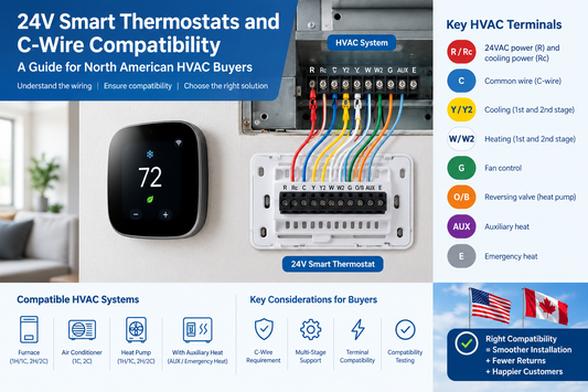 Smart Thermostats and C-Wire Compatibility