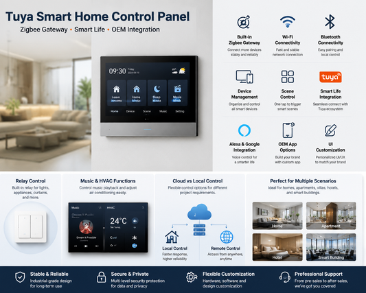Tuya Smart Home Control Panel
