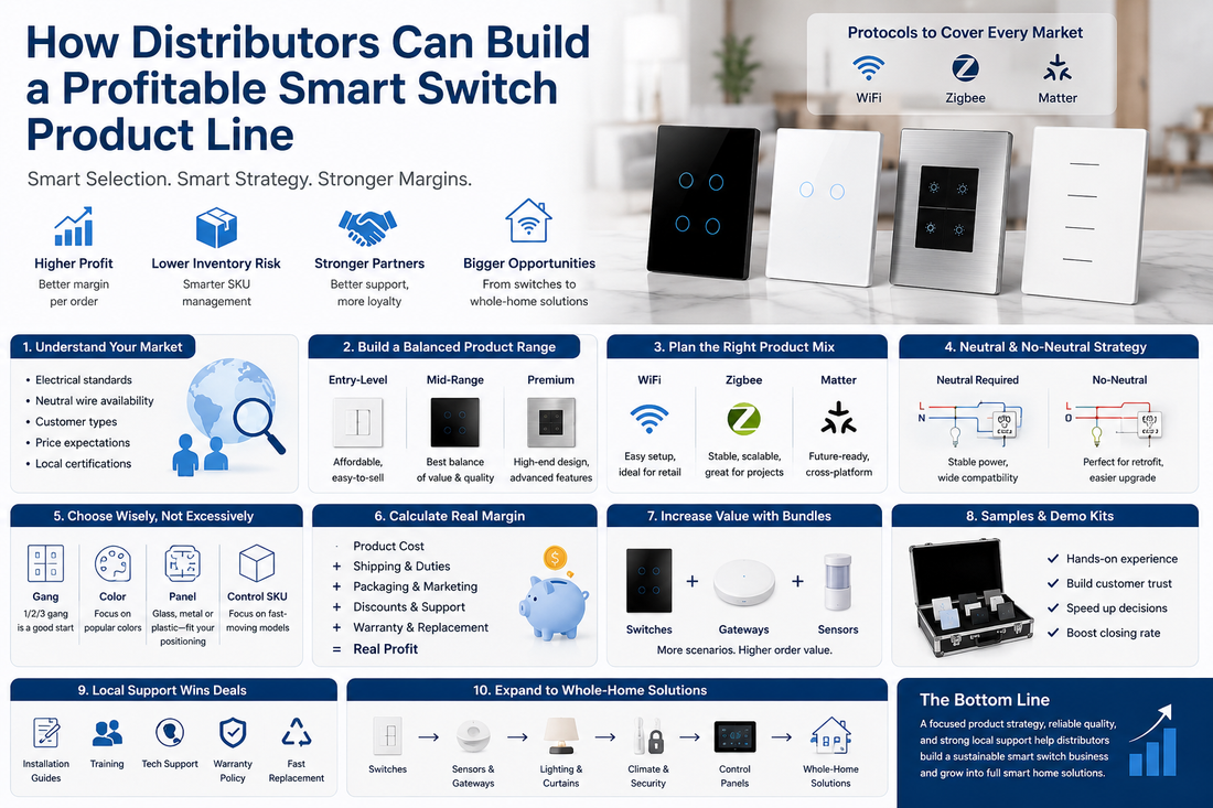 How Distributors Can Build a Profitable Smart Switch Product Line