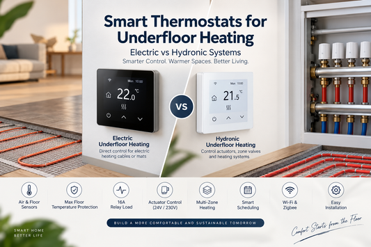 smart thermostat for underfloor heating