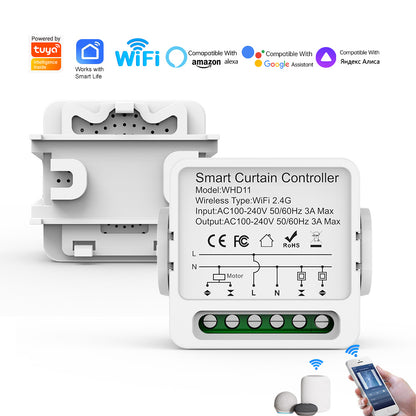 Chuyun WHD12 Tuya wifi Curtain 10A/16A Switch Module