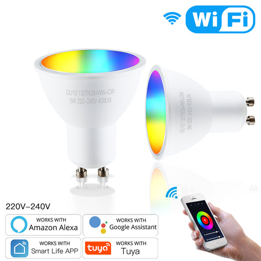 WiFi ZigBee Wireless Remote Control Support by Google Alexa Smart Bulb