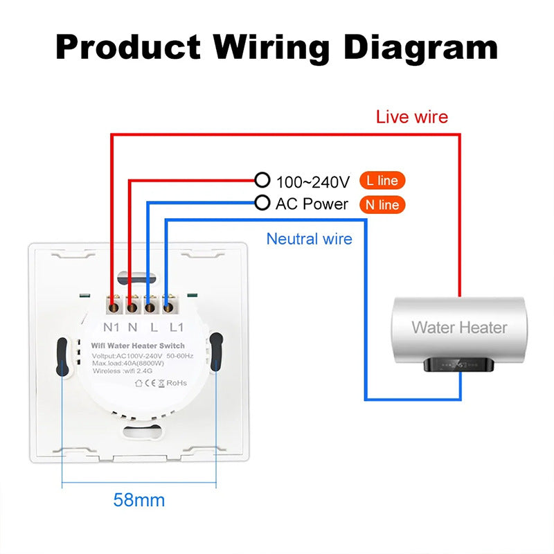 86 Smart Water Heater Switch 9