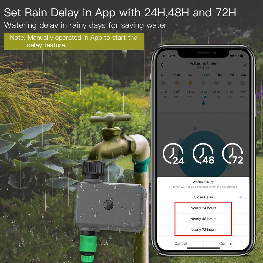 BWV-YC Smart Sprinkler Water Timer 7