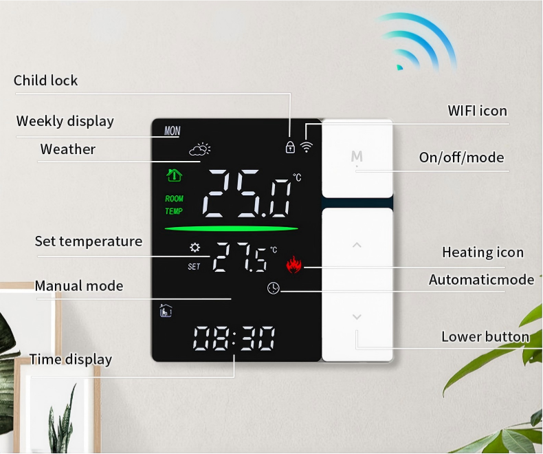 CSDM5 Smart Thermostat 7