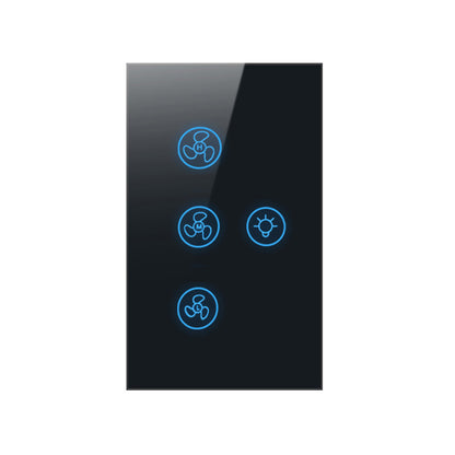 Chuyun Tuya Wifi Smart Fan Light Switch2