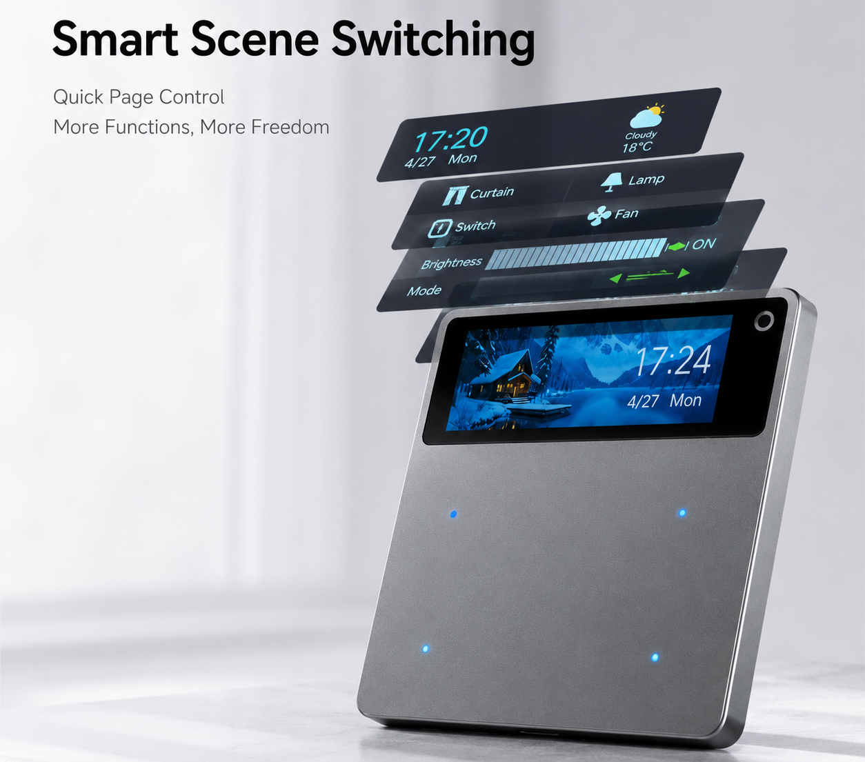 Color Screen Smart Switch N01 5
