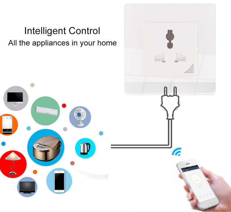 Multifunctional smart socket plug 14