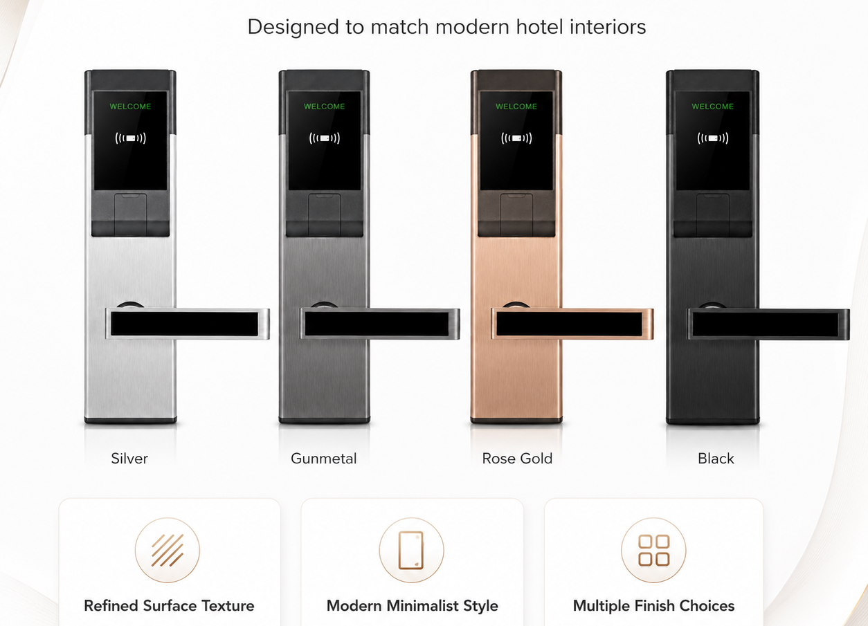 RF218 Hotel Door Locks 5