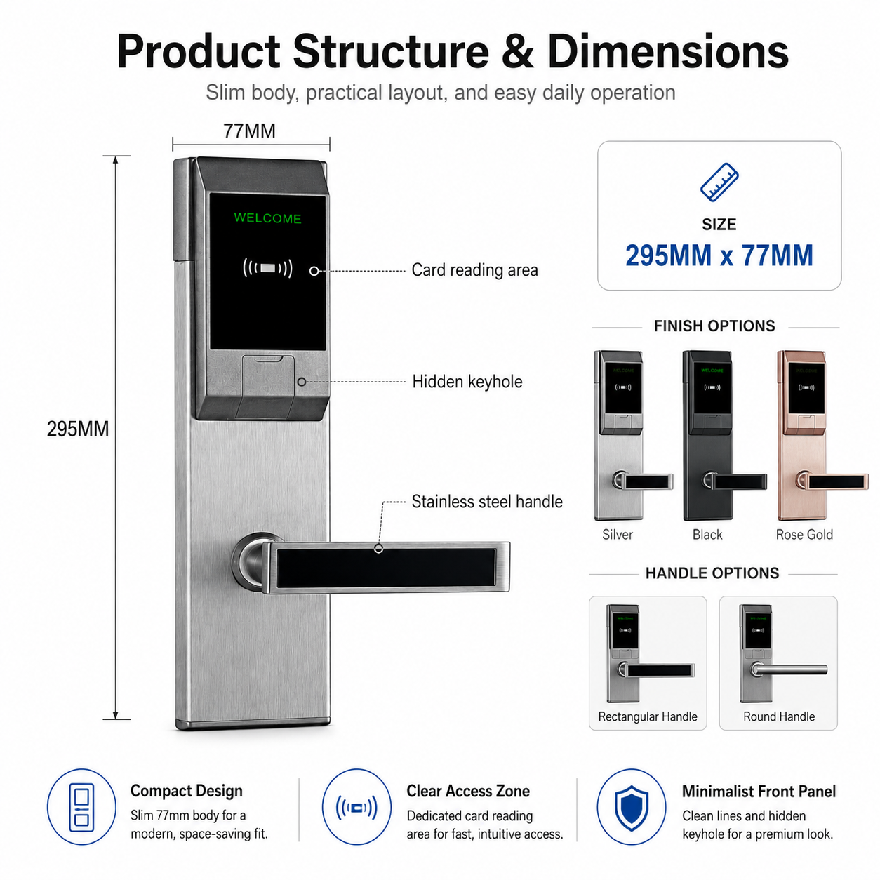 RF218 Hotel Door Locks 6