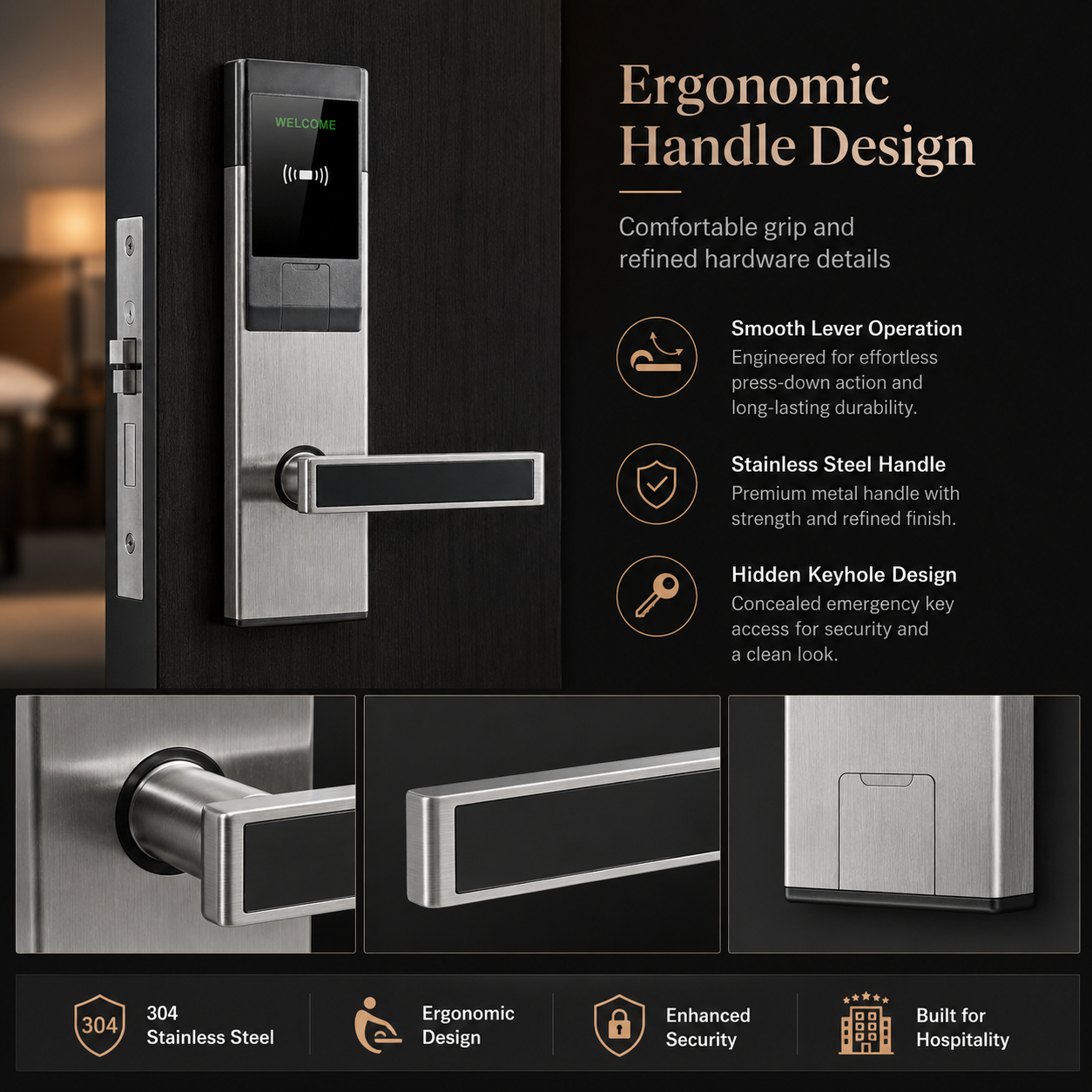 RF218 Hotel Door Locks 8