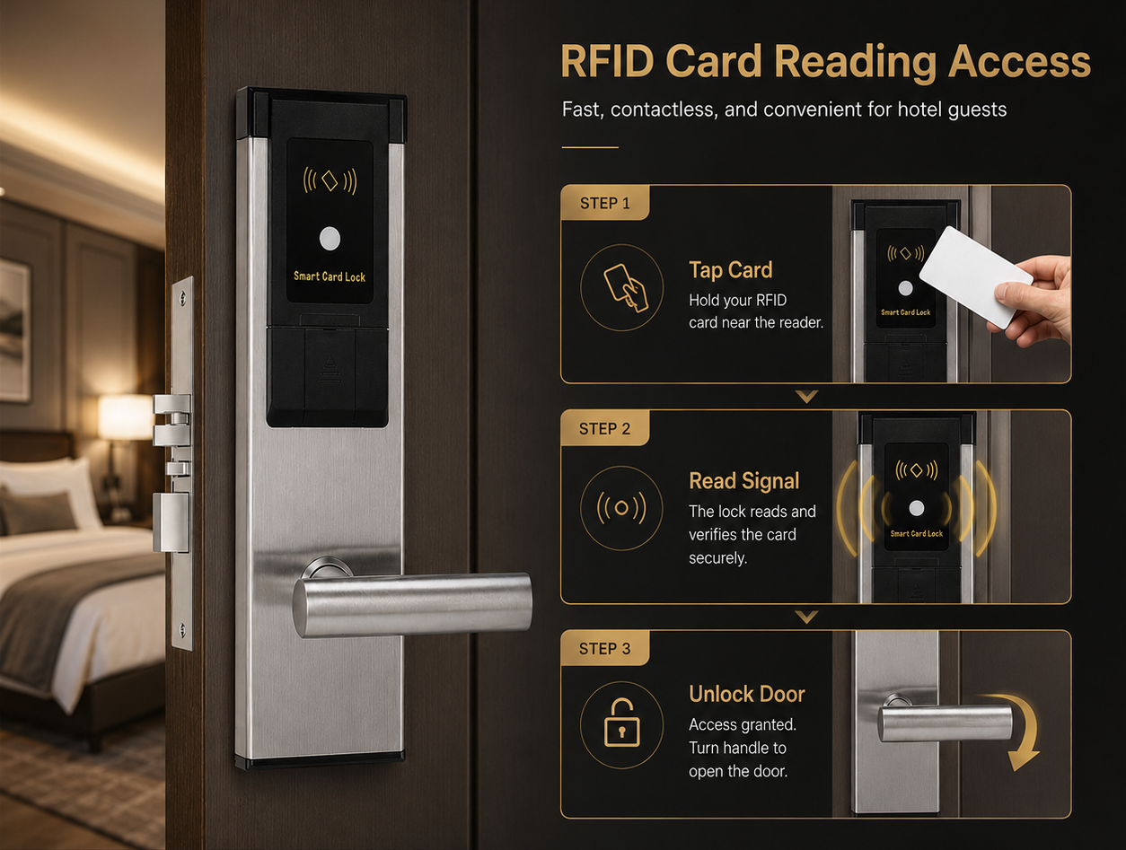 RF260 Hotel Door Locks 5