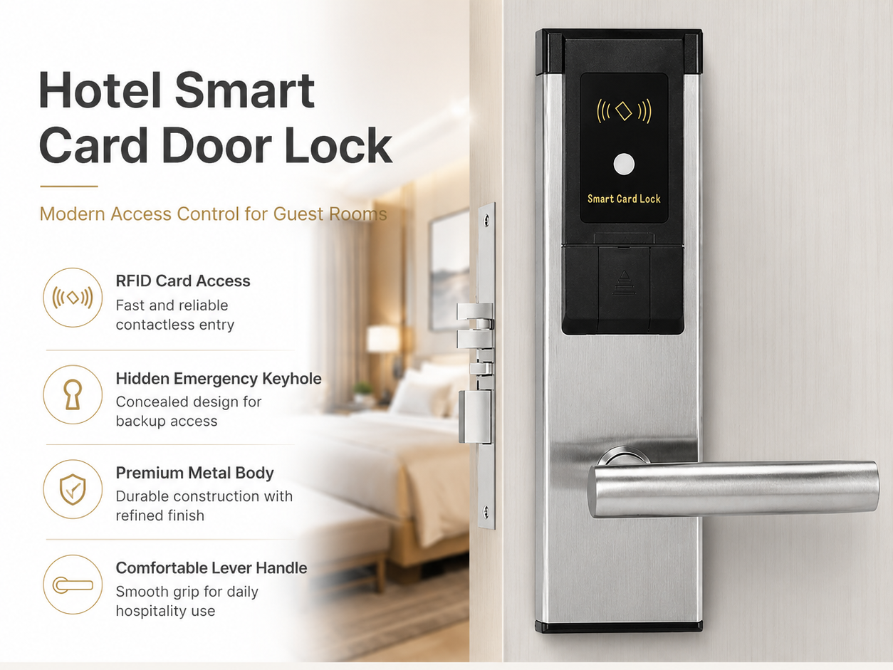 RF260 Hotel Door Locks 6