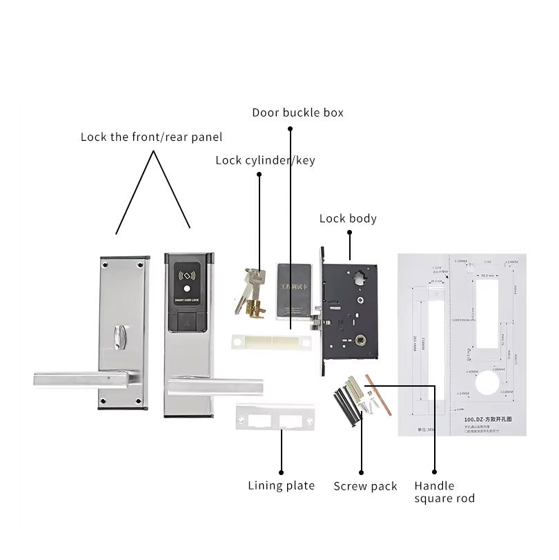 RF260 Hotel Door Locks 8