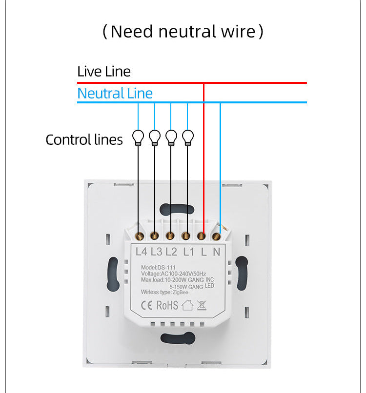 S2-1 EU Intelligent Light Switch 10