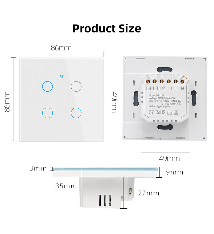 S2-1 EU Intelligent Light Switch 11