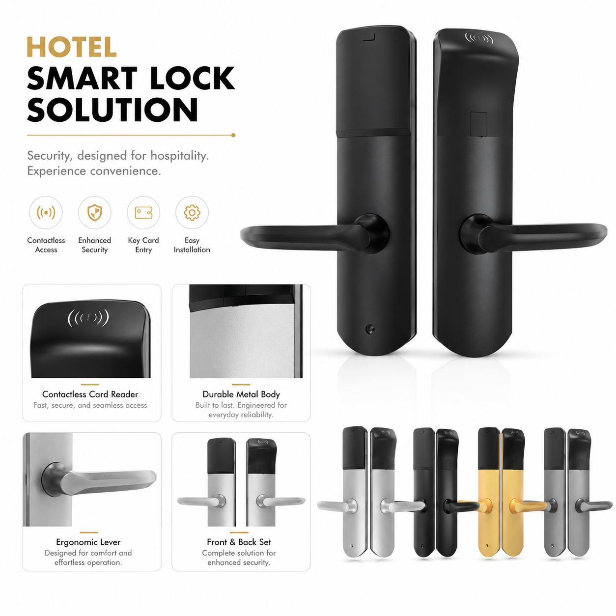 T18 Hotel Smart Door Lock 7