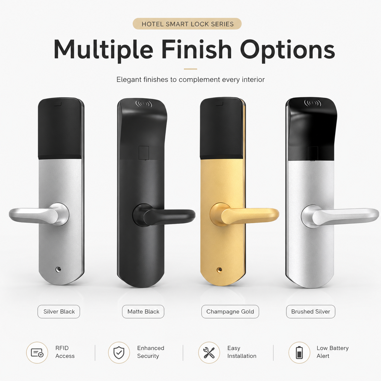 T18 Hotel Smart Door Lock 8