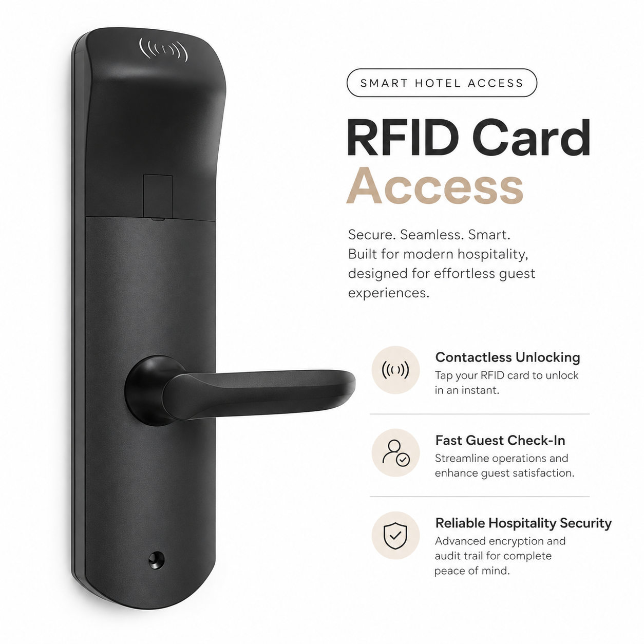 T18 Hotel Smart Door Lock 9