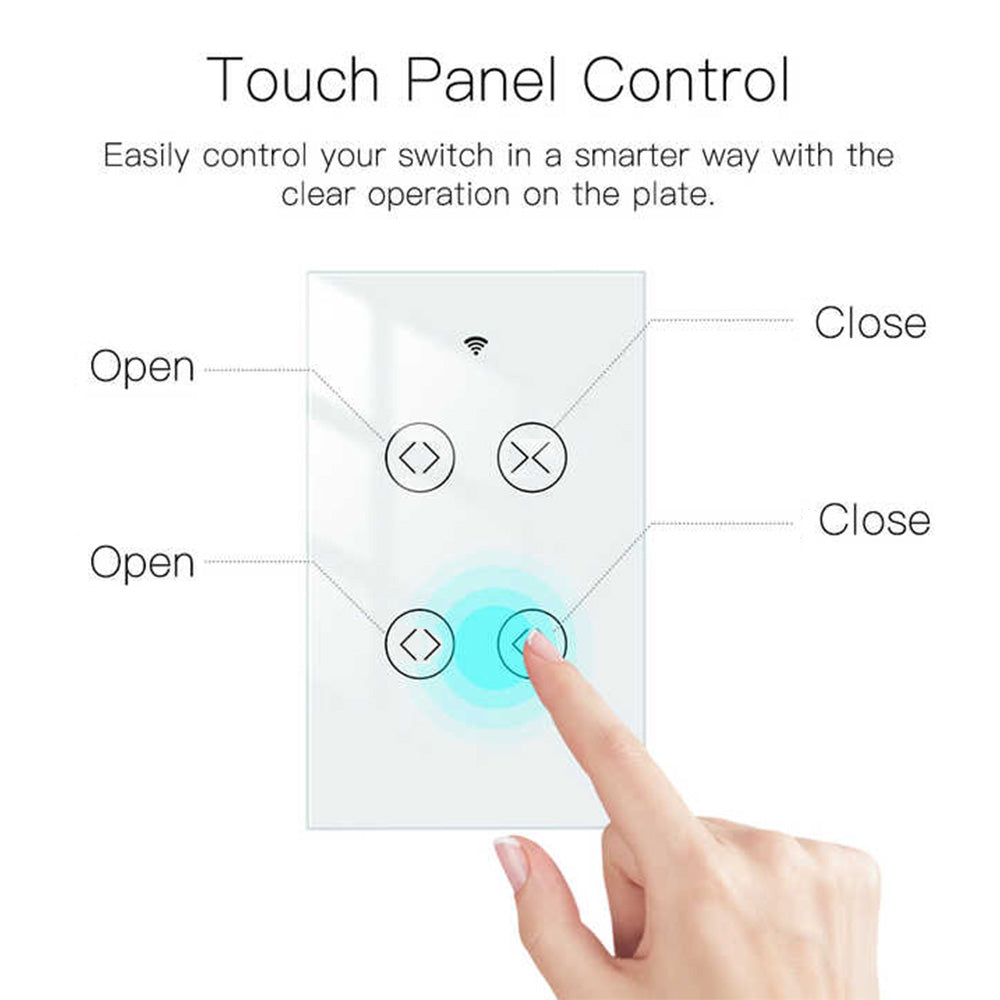 US Standard Double Curtain Switch 6