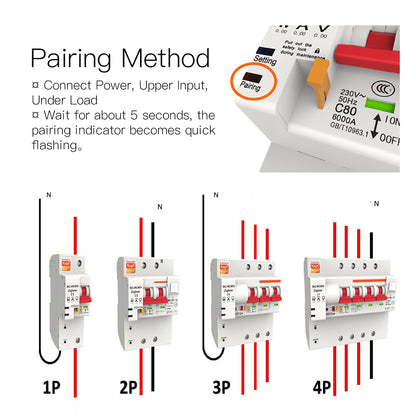WCB-SC-1P80 Tuya Smart Circuit Breaker 3