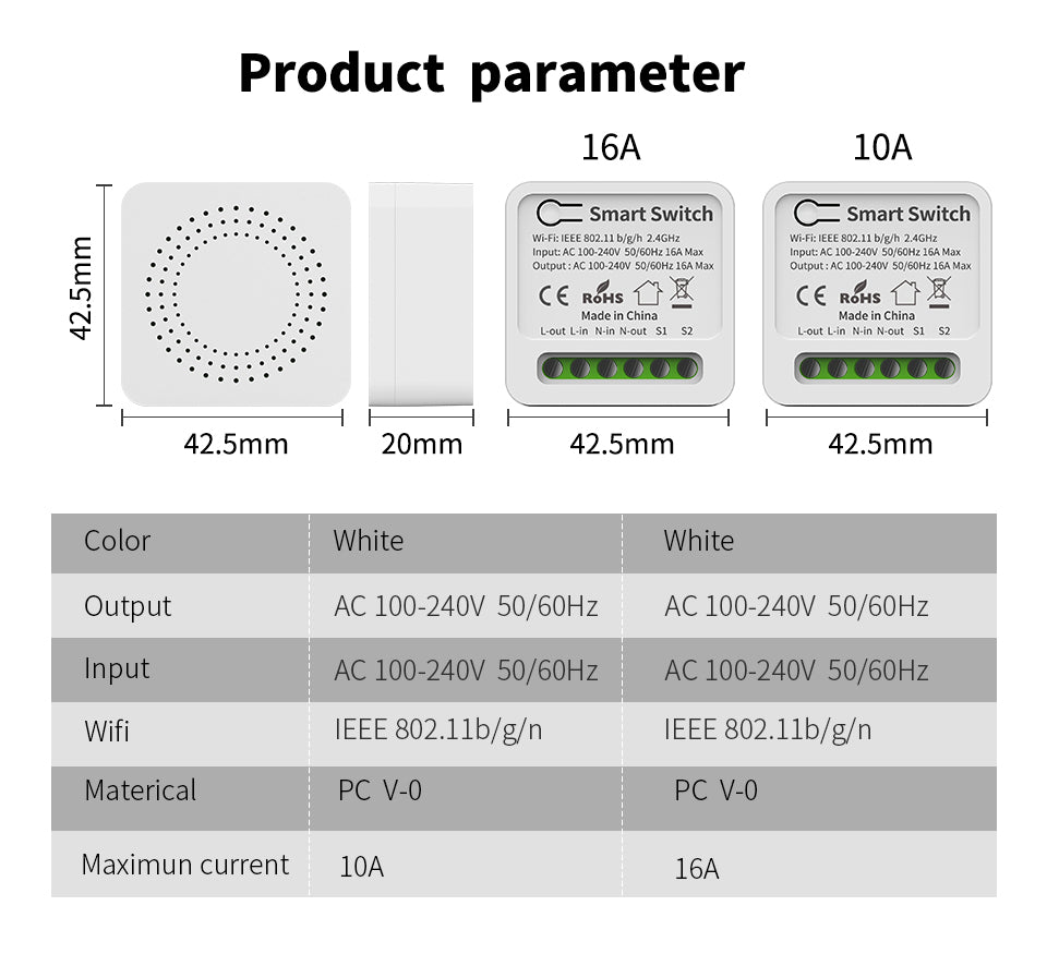 WHD08 Smart Relay Switch 6