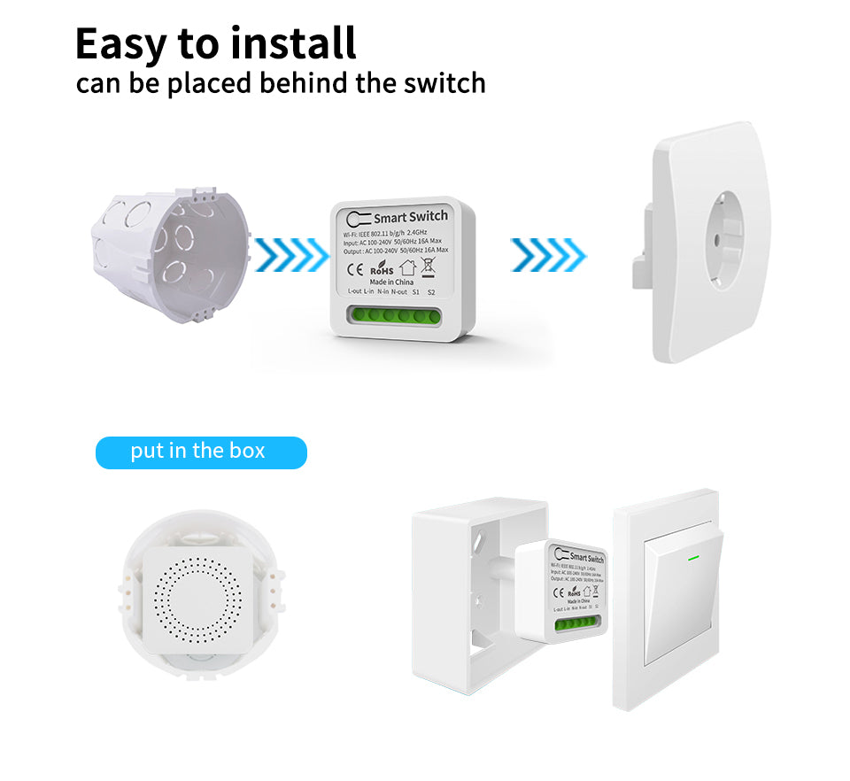 WHD08 Smart Relay Switch 8