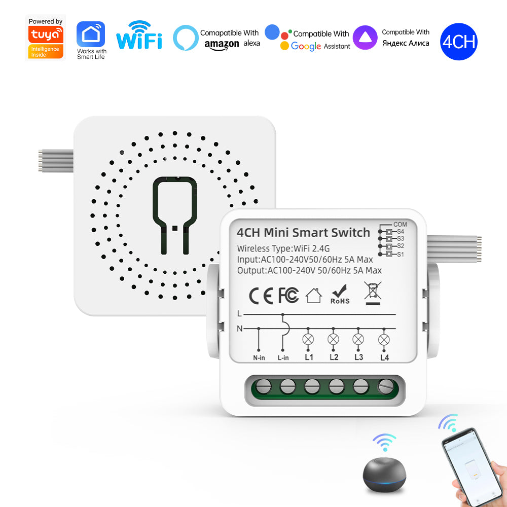 WHD09 Mini Smart Relay Switch 1