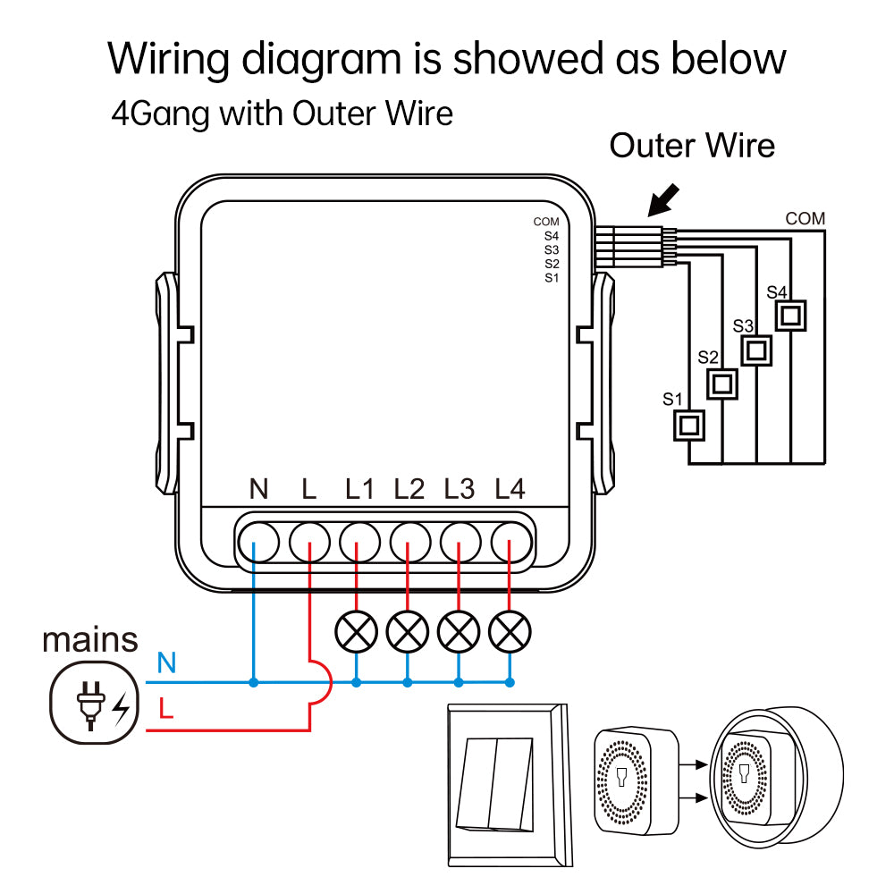 WHD09 Mini Smart Relay Switch 3