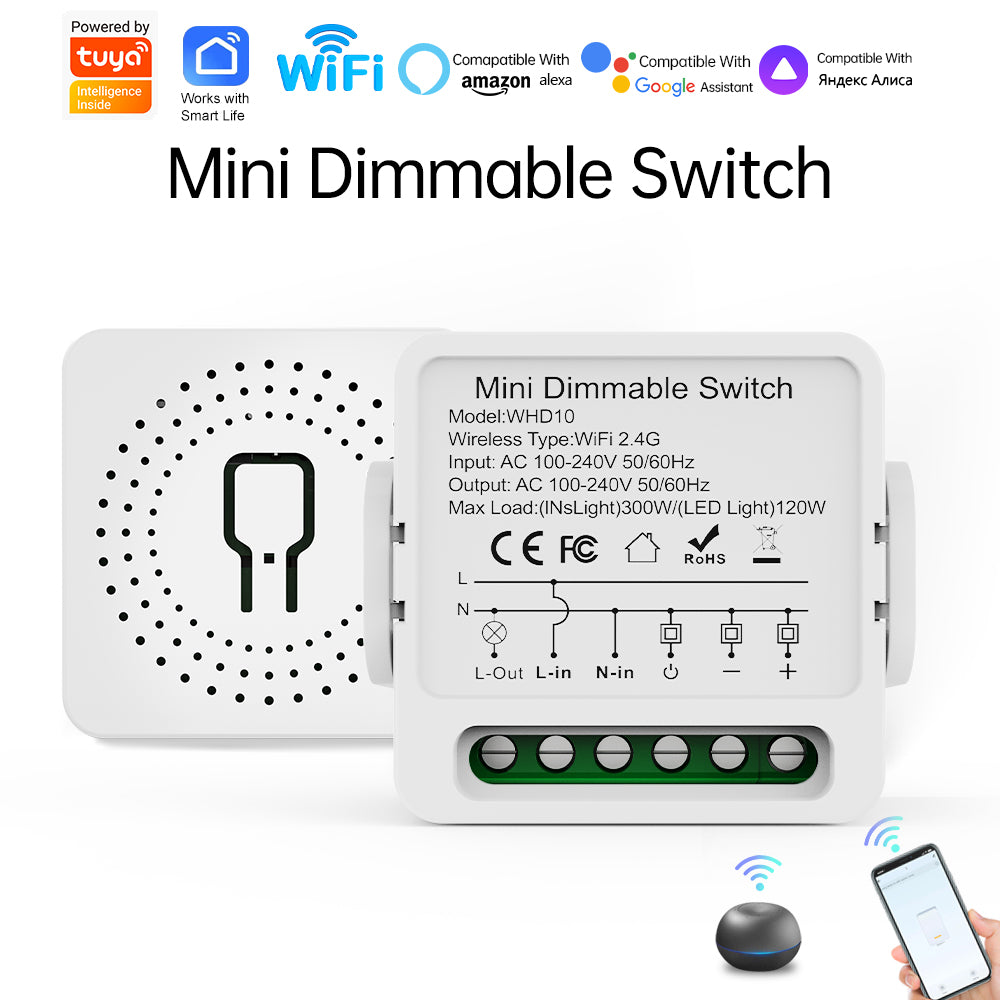 WHD10 Tuya Dimmable Switch Module 2