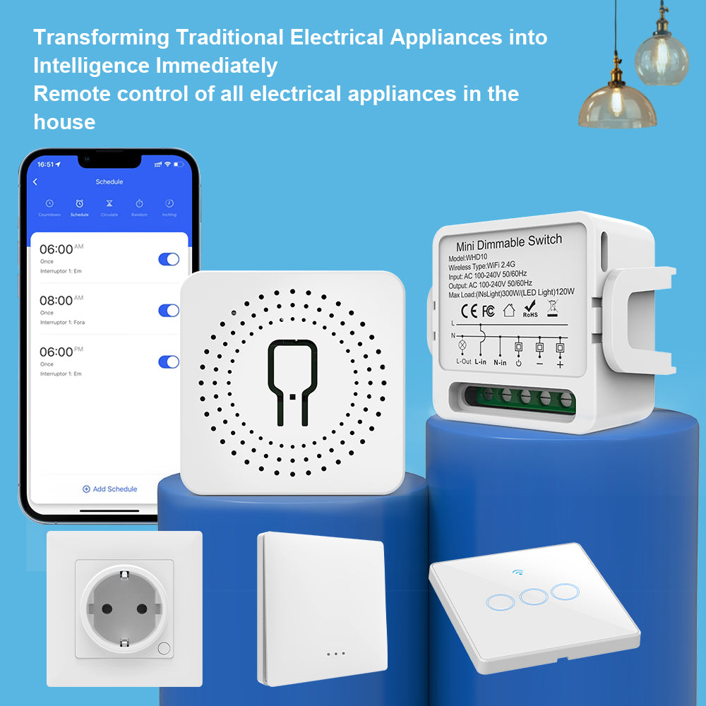 WHD10 Tuya Dimmable Switch Module 3
