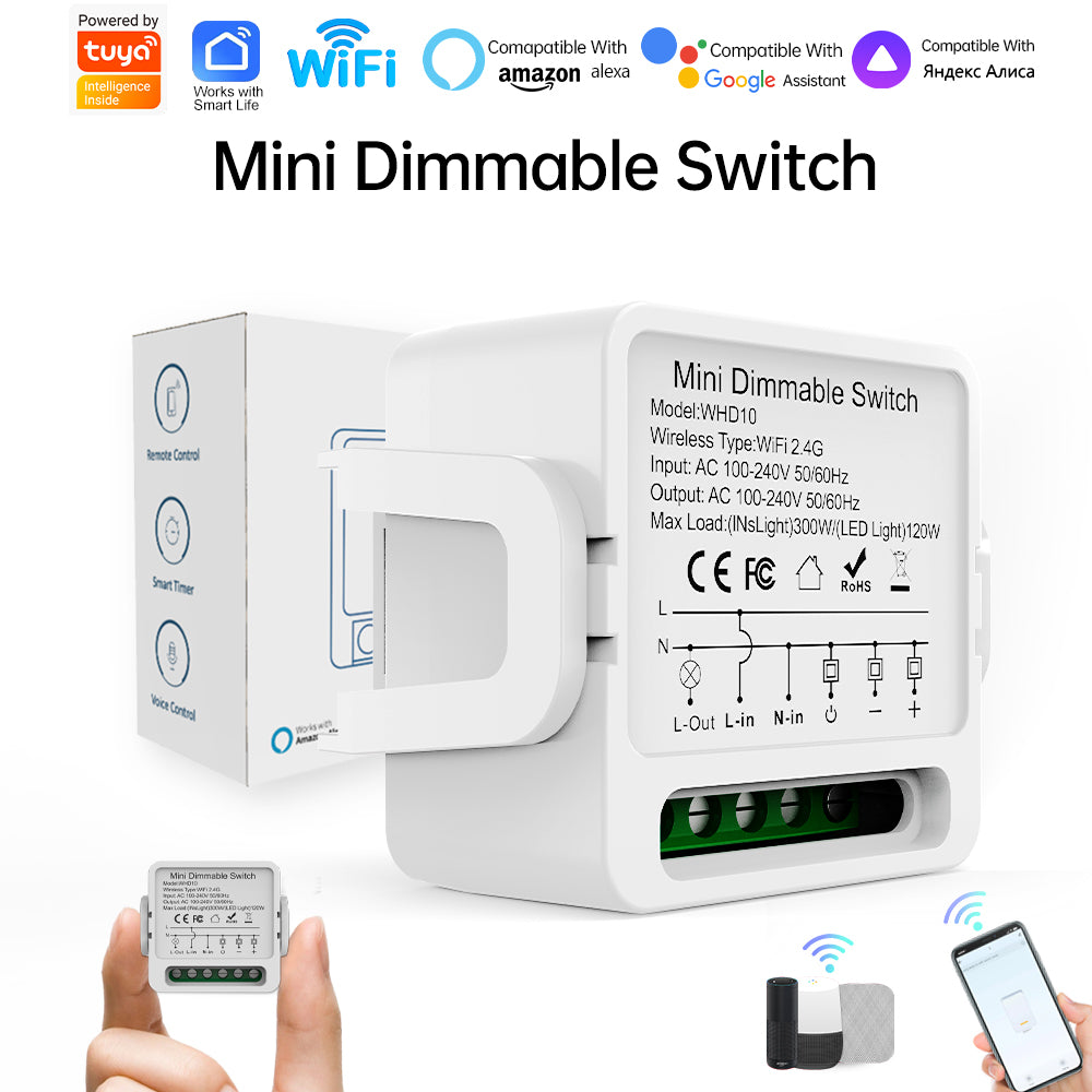 WHD10 Tuya Dimmable Switch Module 6