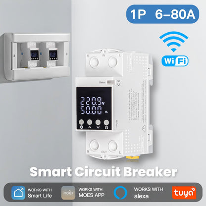 WM-AXA1-TW Tuya Wifi Smart Circuit 2