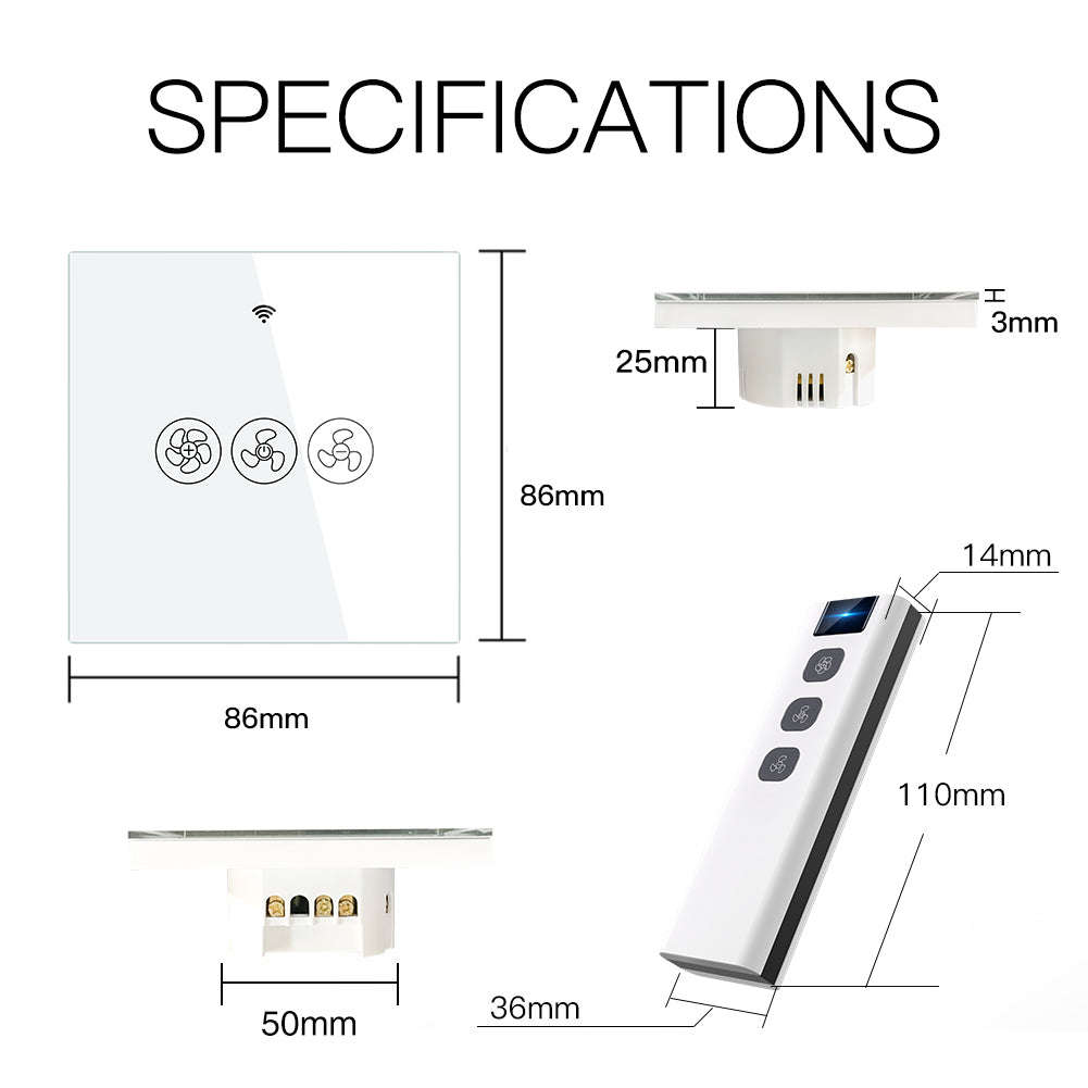 WSF EU Intelligent Fan Switch 11
