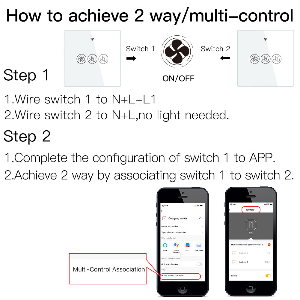 WSF EU Intelligent Fan Switch 13