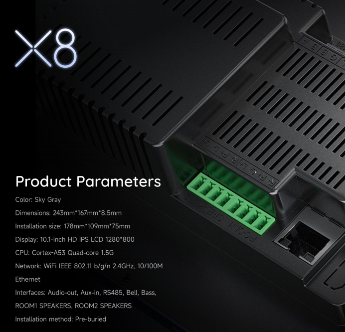 X8 Smart Screen 7