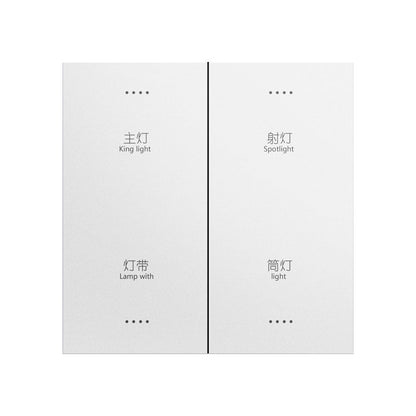 Y1 Vertical 1-4 Gang Smart Switches 4